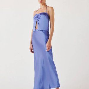 NWT Reformation Beba Silk Two Piece